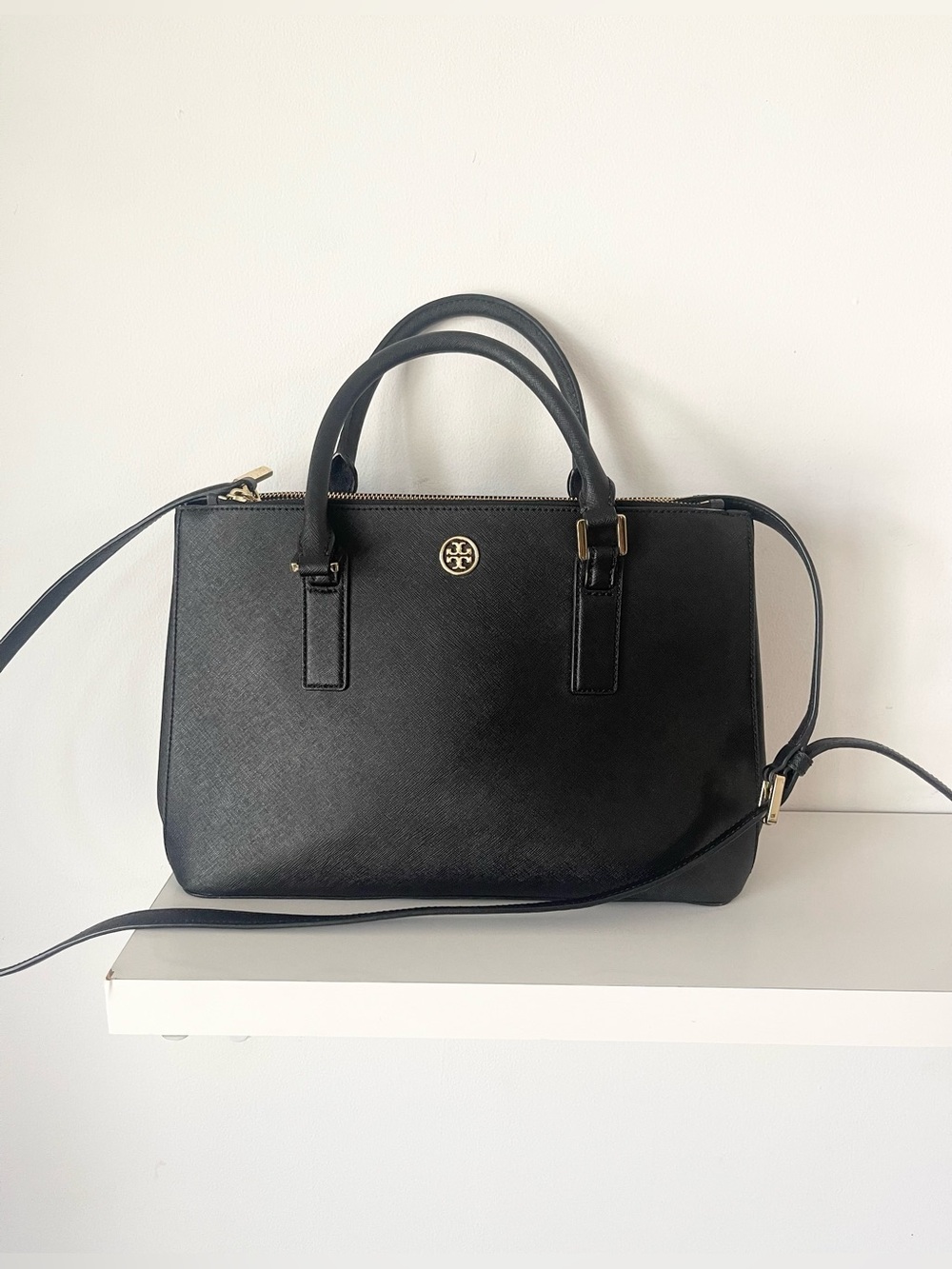Tory Burch Black Satchel Bag